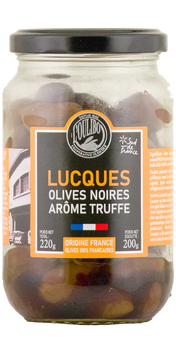 Оливки чорні L'Oulibo Люкв олив олії аром трюфель 200г